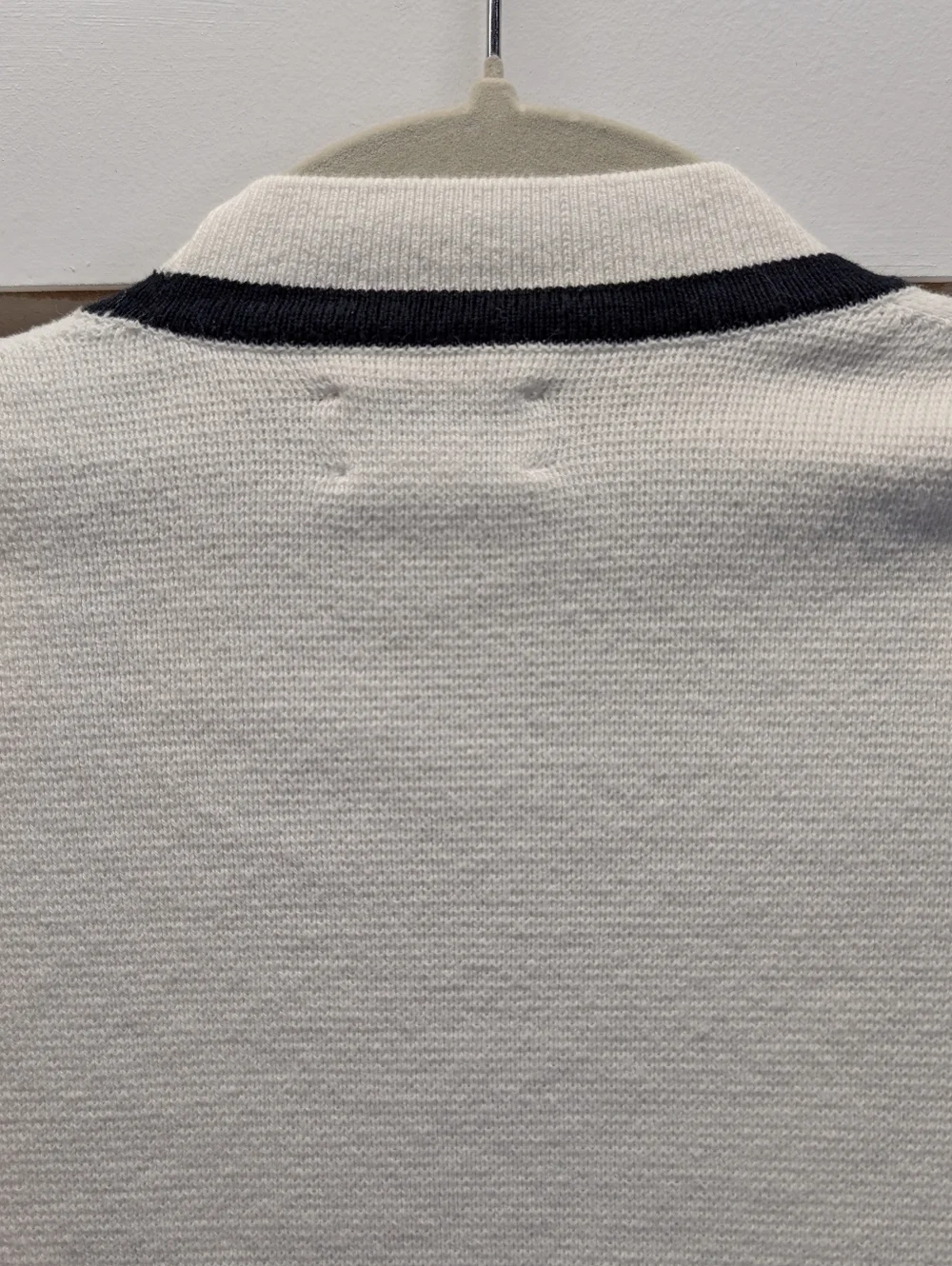 J. Crew Tipped Open Front Cardigan Size M 100% Cotton Like New!